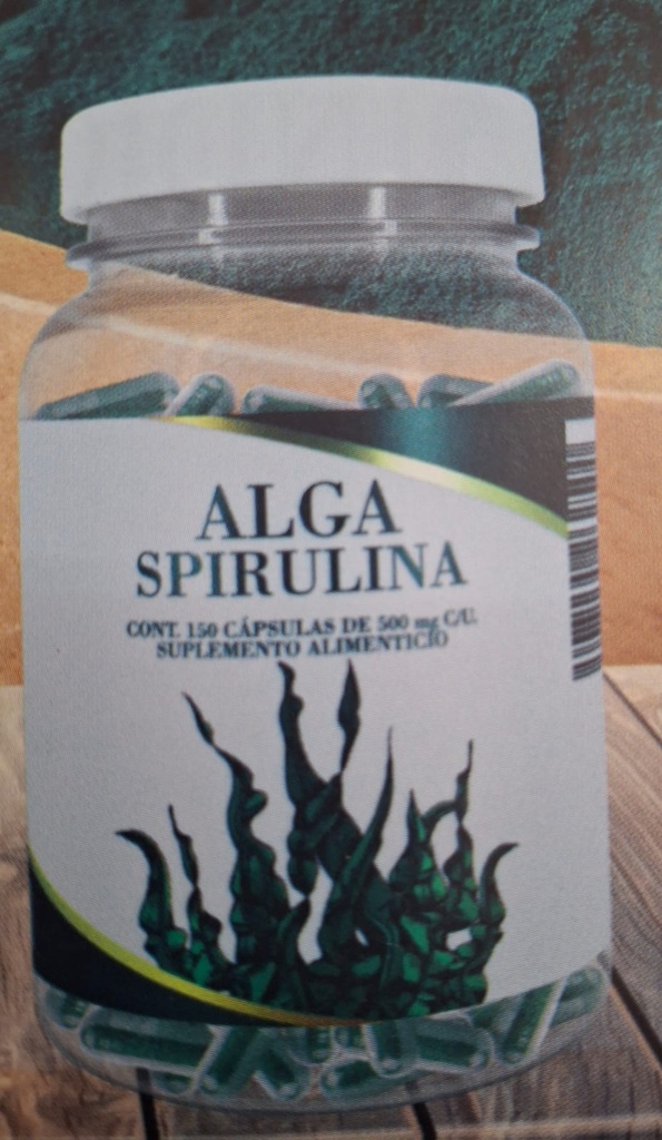 ALGA SPIRULINA  150 CAP MEXICA