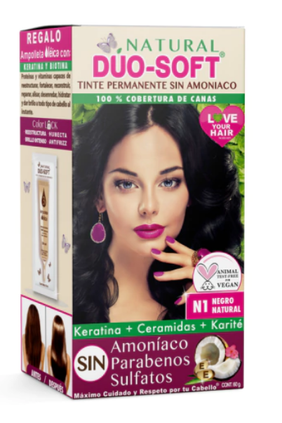 DUO SOFT TINTE NEGRO NATURAL  N1