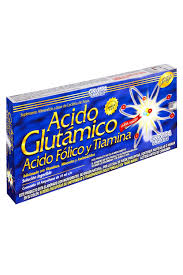 ACIDO GLUTAMICO TIAMINA C/10 AMP GN+VIDA