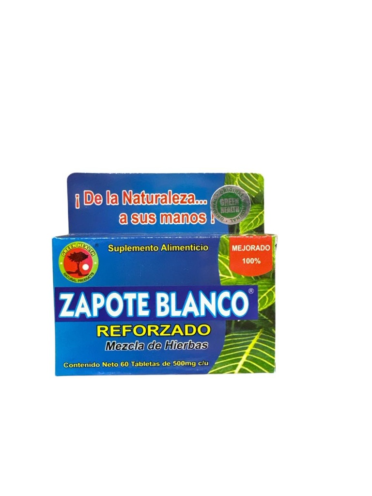 ZAPOTE BLANCO C/60 TABS CARTERA
