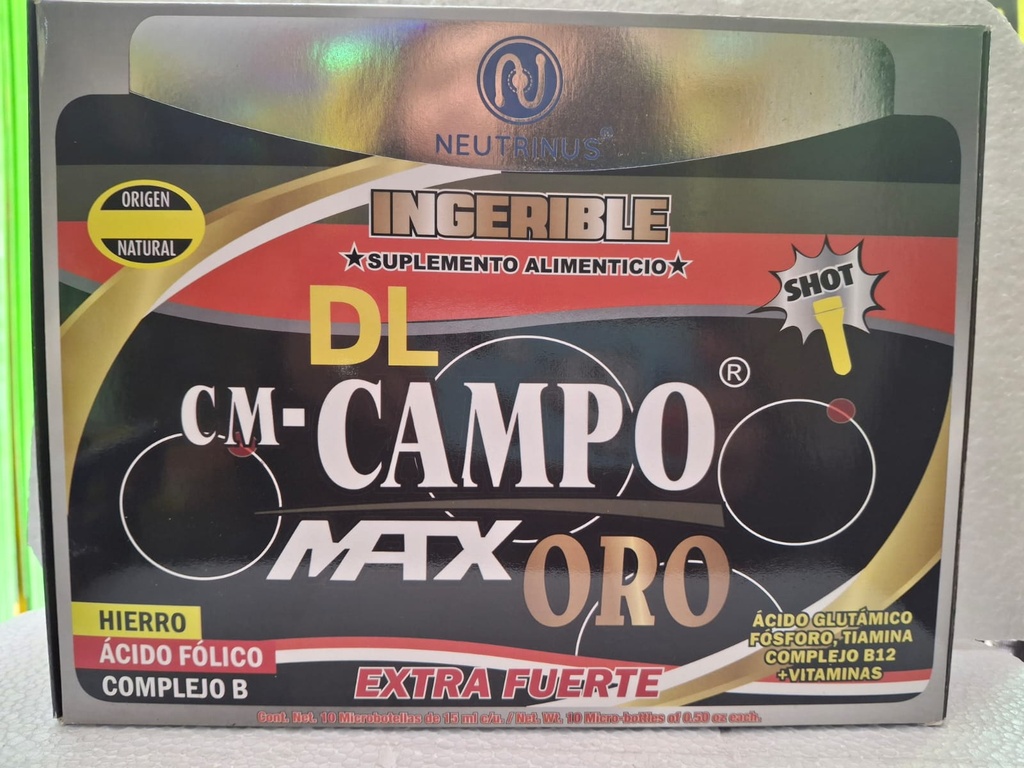 INGERIBLE DOLO CAMPO MAX NUM.DOCE