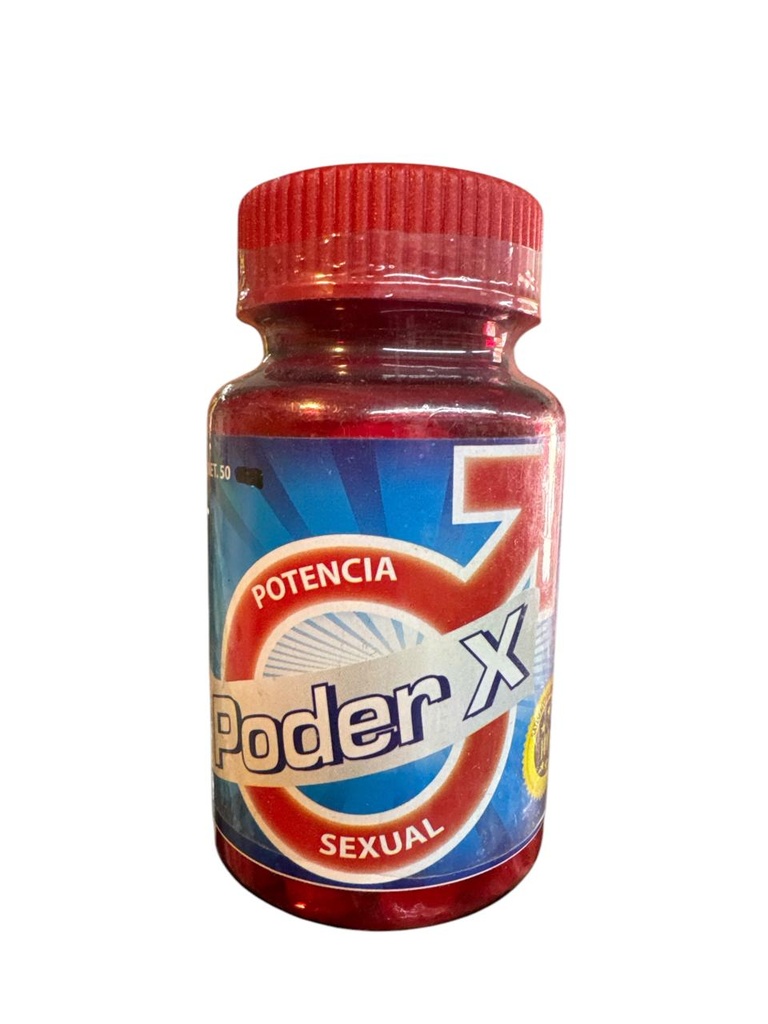PODER X. POTENCIA SEXUAL 50 CAPS