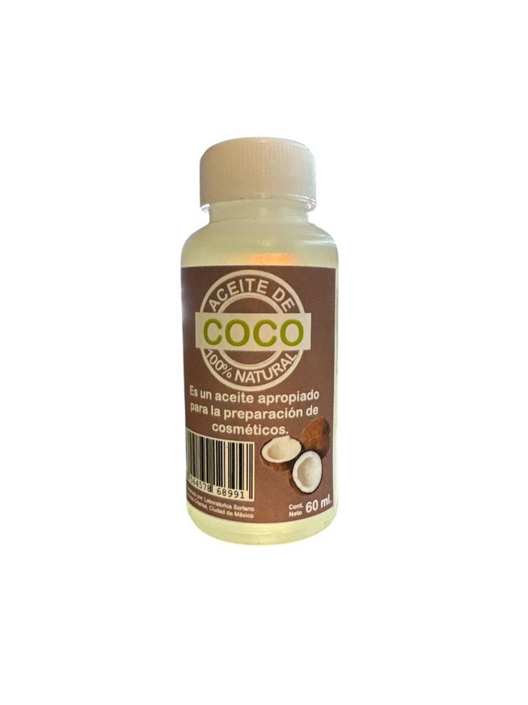 ACEITE DE COCO  60ML SORIANO