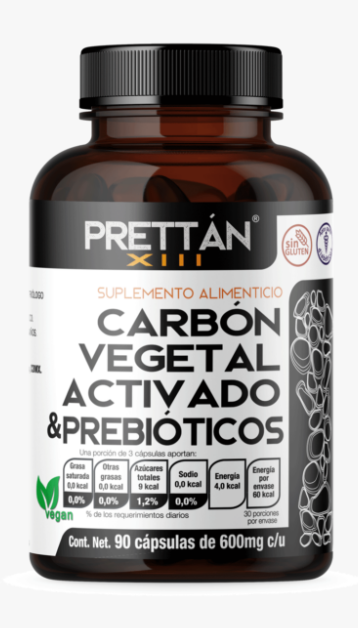 CARBON  PREBIOTICOS PRETTAN C/90 CAP