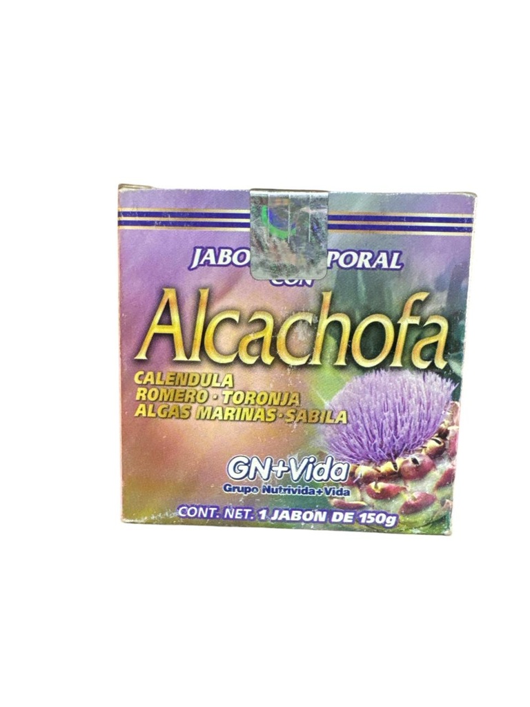 JABON ALCACHOFA 150 GRS GN + VIDA LIPO ALCACHOFIVIDA