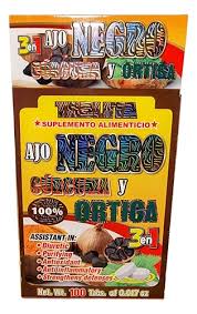 AJO NEGRO CURCUMA Y ORTIGA 100 TAB TECNU