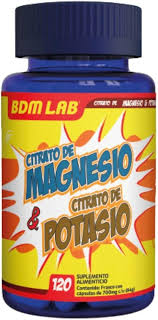 CITRATO DE MAGNESIO Y POTASIO BDM LAB 120 CAPS