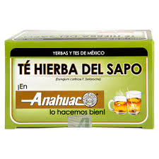 [7501055405459]    TE HIERBA DEL SAPO C/30  ANAHUAC
