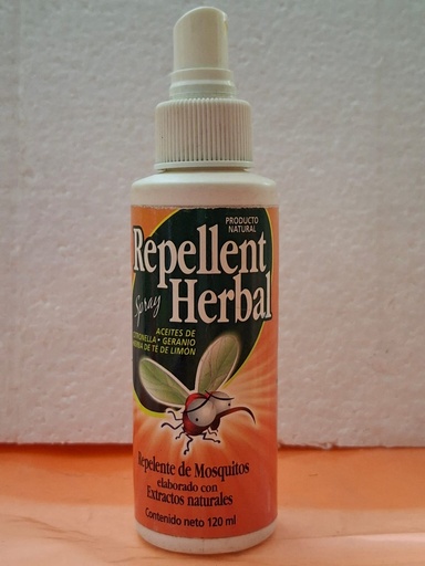 [714706913372]  SPRAY REPELENTE HERBACIL 120ML ZERO BITES