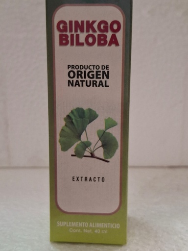 [7165423088493] GINKGO BILOBA EXT 40 ML MEXICA