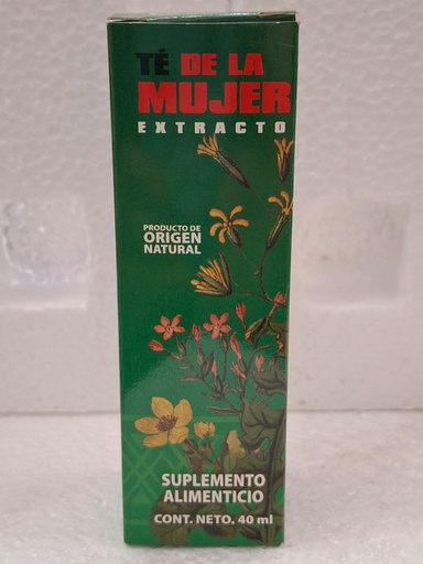 [7314562100157] TE DE LA MUJER EXT 40 ML MEXICA