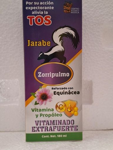 [7508155470800] ZORRIPULMO ADULTO 180 ML MEXICA