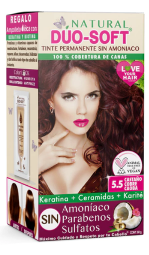 [806802644615] DUO SOFT TINTE CASTAÑO COBRE CAOBA 5.5