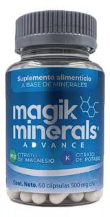 [610939130176] MAGIK  MINERALES 60 CAP NUEVO