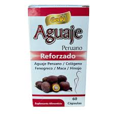 [7503099066276] AGUAJE PERUANO CON 60 CAP GENKI