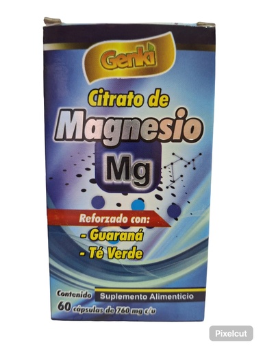 [7500202308117] CITRATO DE MAGNESIO REFORZADO 60 CAP. GENKI