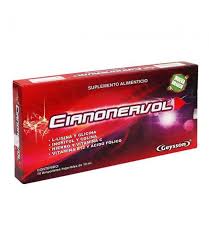 [7598765432103] CIANONERVOL ROJO  C/10 AMP