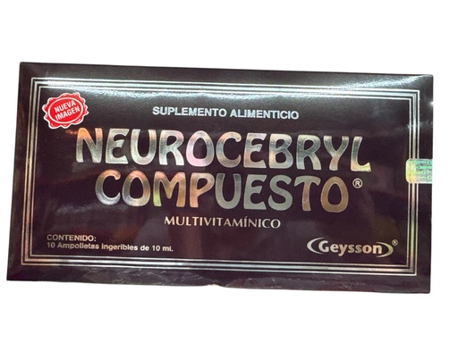 [7578945632172] NEUROCEREBRYL AMP. C/10 COMPUESTO