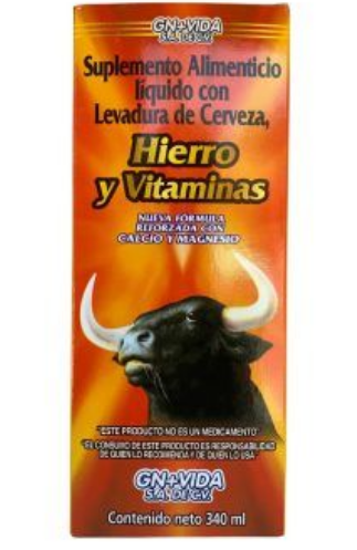 [7502217905336]  HIERRO  340 ML GN+VIDA