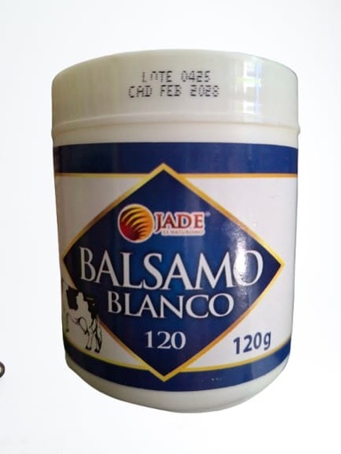 [7501767302336] BALSAMO BLANCO 120GRS  MEDIANO JADE