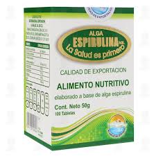 [7501730100648] ALGA ESPIRULINA  C/100  SALUD ES PRIMERO