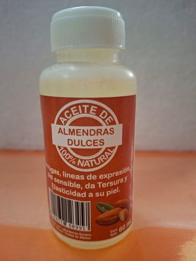 [GEN-1006]  ACEITE DE ALMENDRAS  60ML LAB SORIANO