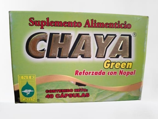 [690939504641] CHAYA GREEN 40 CAPS. L.D CARTERA