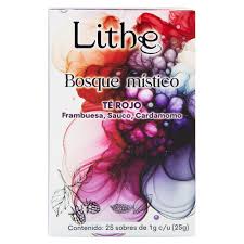 [7501055402366] LITHE BOSQUE MISTICO TE ROJO 25 SOBRES