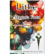 [7501055402397] LITHE ALQUIMIA FRUTAL TE ROJO JAMAICA MZA. 25 SOBRES