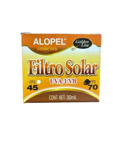[7501767301612] FILTRO SOLAR UVA/UVB 45  Y 70 DE 30 ML