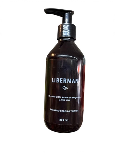 [7501767305603] SHAMPOO LIBERMAN  DE BERGAMOTA 250ML