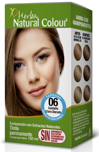 [7503007269065] TINTE NATURAL  CASTAÑO CLARO DORADO 06