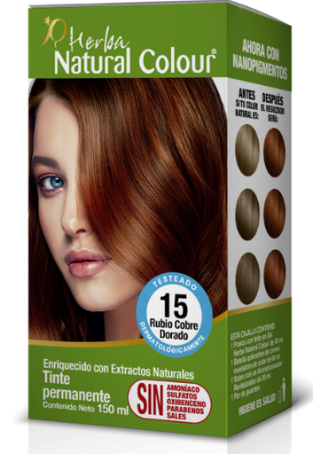[7503007269157] TINTE NATURAL RUBIO COBRE DORADO 15