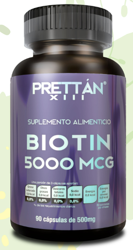 [7501126501110] BIOTINA PRETTAN 5000 MG
