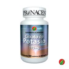 [7503000734058] CITRATO DE POTASIO 90 TAB PRONACEN