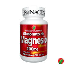 [7503000733693] GLUCONATO DE MAGNESIO C/90 TAB. PRONACEN
