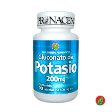 [7503000733679] GLUCONATO DE POTASIO C/90 TAB PRONACEN 