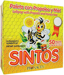 [7503000733082] SINTOS PALETAS CAJA C/50 PZS PRONACEN