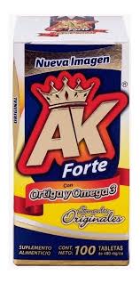 [7506488700126] AK FORTE ORTIGA Y OMEGA 100 TAB PROVIDA