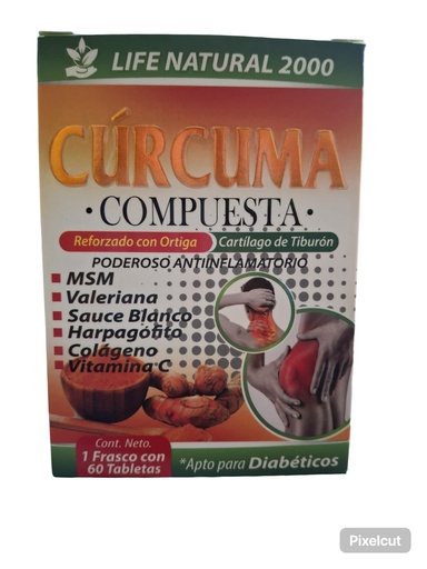 [GEN-1198] CURCUMA COMPUESTA LIFE 60 TAB