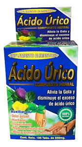 [7502020001638] ACIDO URICO 100 TAB D