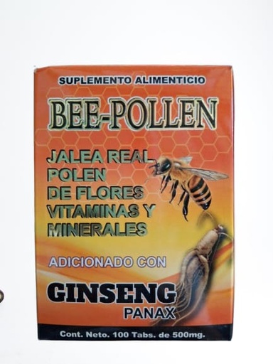 [7502874447996] BEE POLEN 100 TAB  DINA