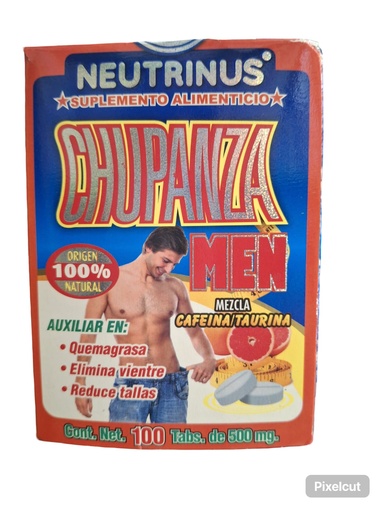 [7502021001422] CHUPANZA 100 TAB MEN NUEVO
