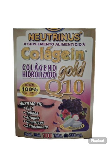 [7502019001380] COLAGEIN Q10 TAB C/100 TAB TECNU