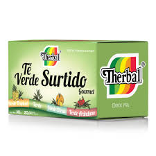 [7501090540962] TE VERDE SURTIDO 30 SOB GURMET  THERBAL