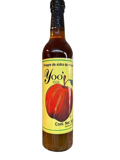 [7500464751300] VINAGRE DE MANZANA 500 ML VIDRIO