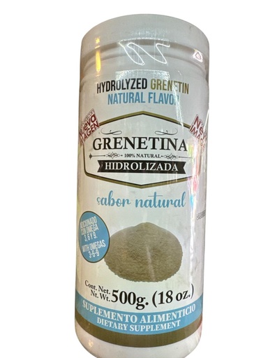 [7503009495592] GRENETINA 500 GRS  SABOR NATURAL