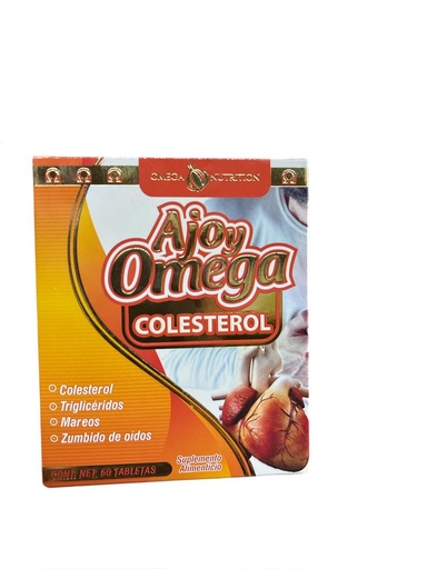 [3166557819521] AJO Y OMEGA COLESTEROL 60 TABS