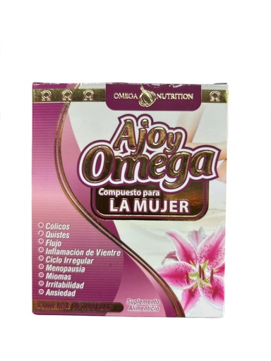 [3166557819736] AJO Y OMEGA LA MUJER C/ 60 TAB