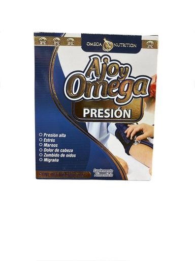 [3166557819528] AJO Y OMEGA PRESION 60 TABS